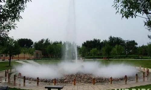 冷雾喷泉工程的雾状喷泉是怎么形成的