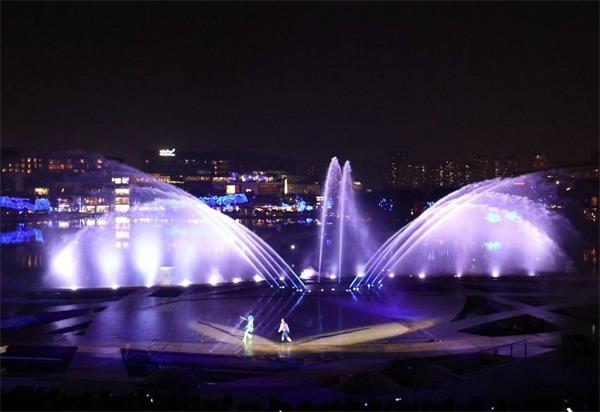 音乐喷泉对城市建设的影响