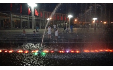 民生广场音乐喷泉